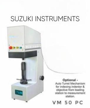 Computerised Hardness Testers Model: VM 50 PC Vickers